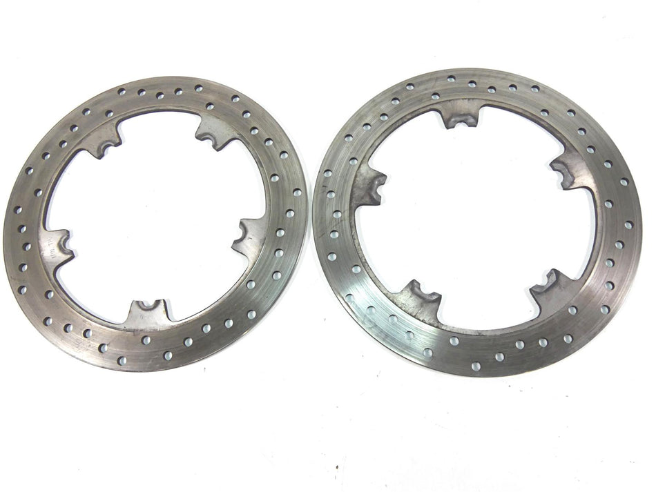 2013 Harley VRSCF Muscle Vrod Front Brake Rotor Disc Set 44553-06A {{ shop.shopifyCountryName }} - Mototech271