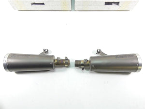 2012 Yamaha VMX17 VMAX 1700 Akrapovic Titanium Slip On Exhaust S-Y17SO1-HBAV | Mototech271