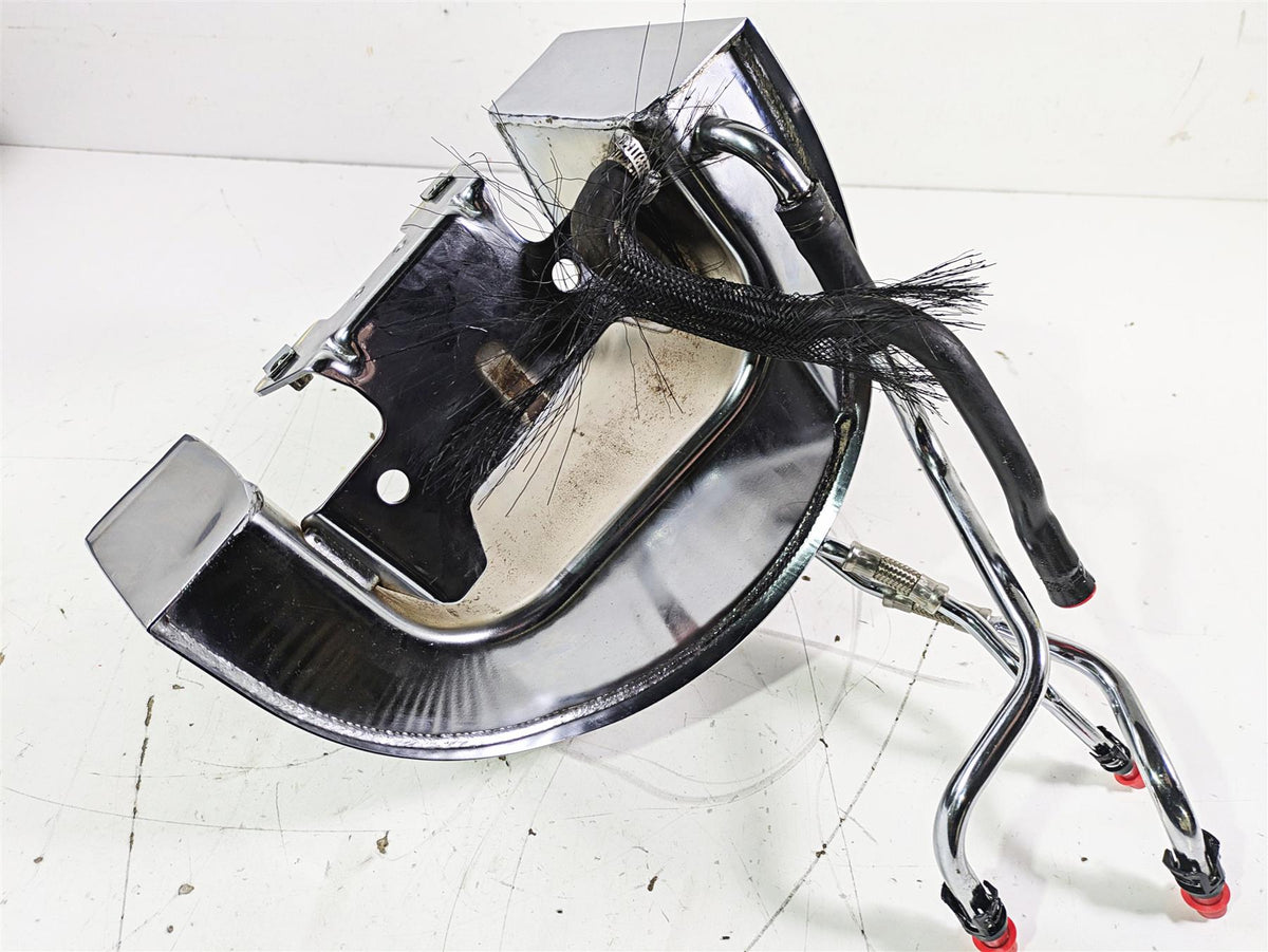 2016 Harley FLSTC Softail Heritage Chrome Oil Tank & Hoses 62498-01A {{ shop.shopifyCountryName }} - Mototech271