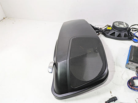 2014 -UP Harley Touring Hogtunes Rear Speaker Amp & Saddle Bag Lid Set REV225 692-XL {{ shop.shopifyCountryName }} - Mototech271