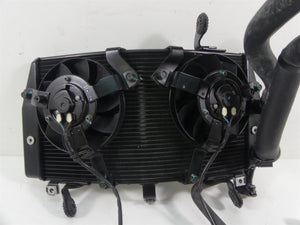2015 Ducati Monster 1200 S Radiator Cooler Fan Hoses Reservoir Set 54841025A | Mototech271