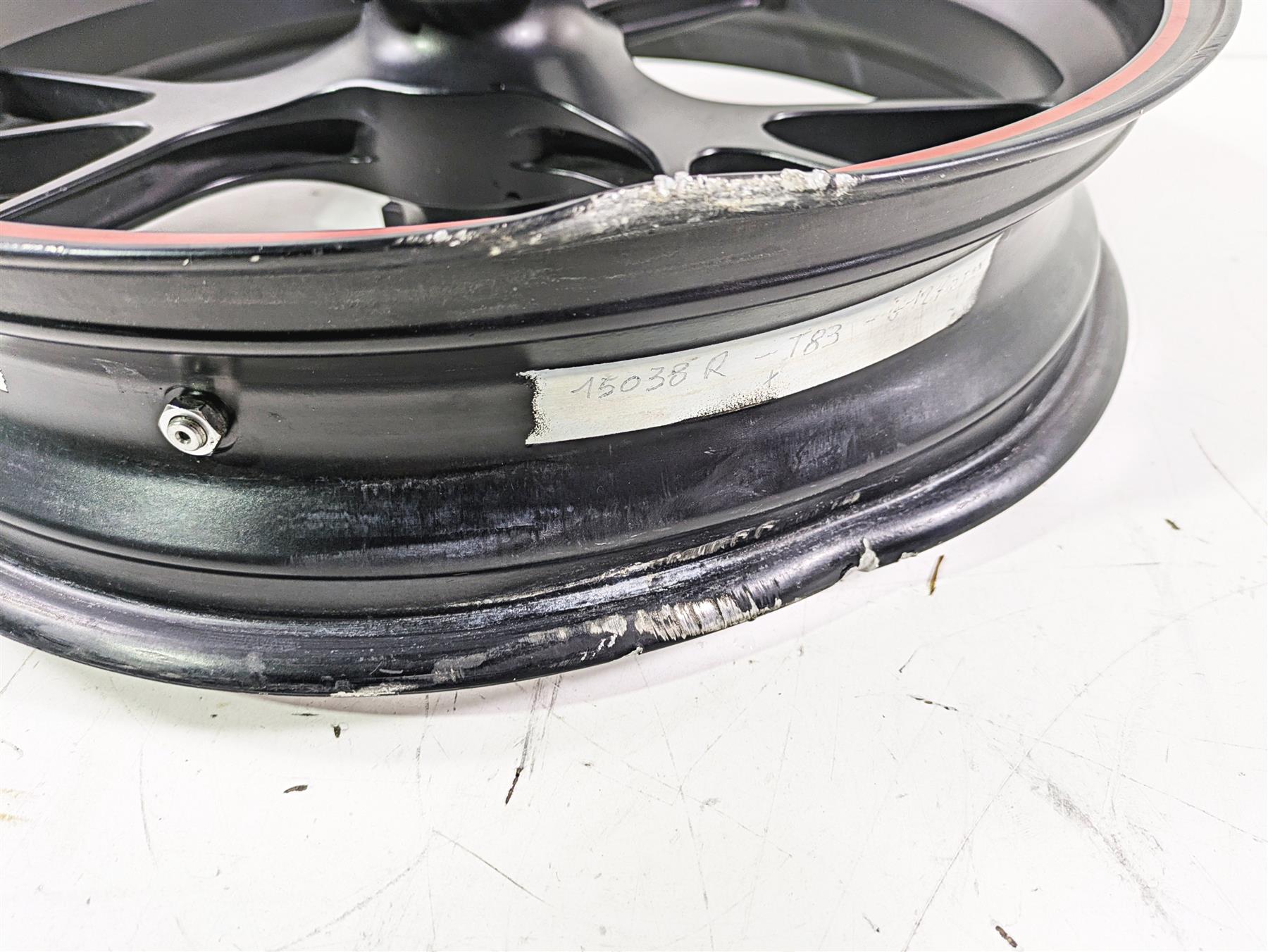 2015 Ducati Panigale 1299 S Front Marchesini 3.5x17 Wheel Rim DENT 50121551AB {{ shop.shopifyCountryName }} - Mototech271
