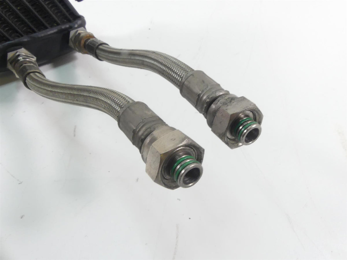 2008 Ducati 1098 S Oil Cooler Radiator + Lines Hoses & Cover 54840781A 43220 {{ shop.shopifyCountryName }} - Mototech271