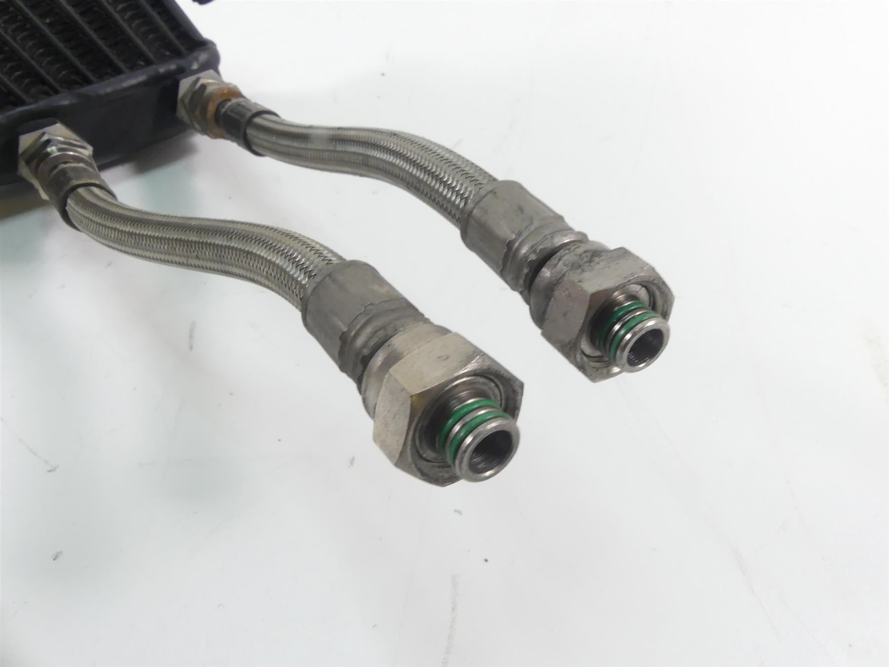 2008 Ducati 1098 S Oil Cooler Radiator + Lines Hoses & Cover 54840781A 43220 {{ shop.shopifyCountryName }} - Mototech271