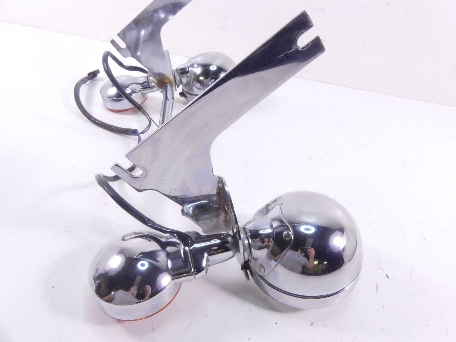 2000 Harley Touring FLHTCI Electra Glide Front Spot Light Blinker Set 68712-94A {{ shop.shopifyCountryName }} - Mototech271