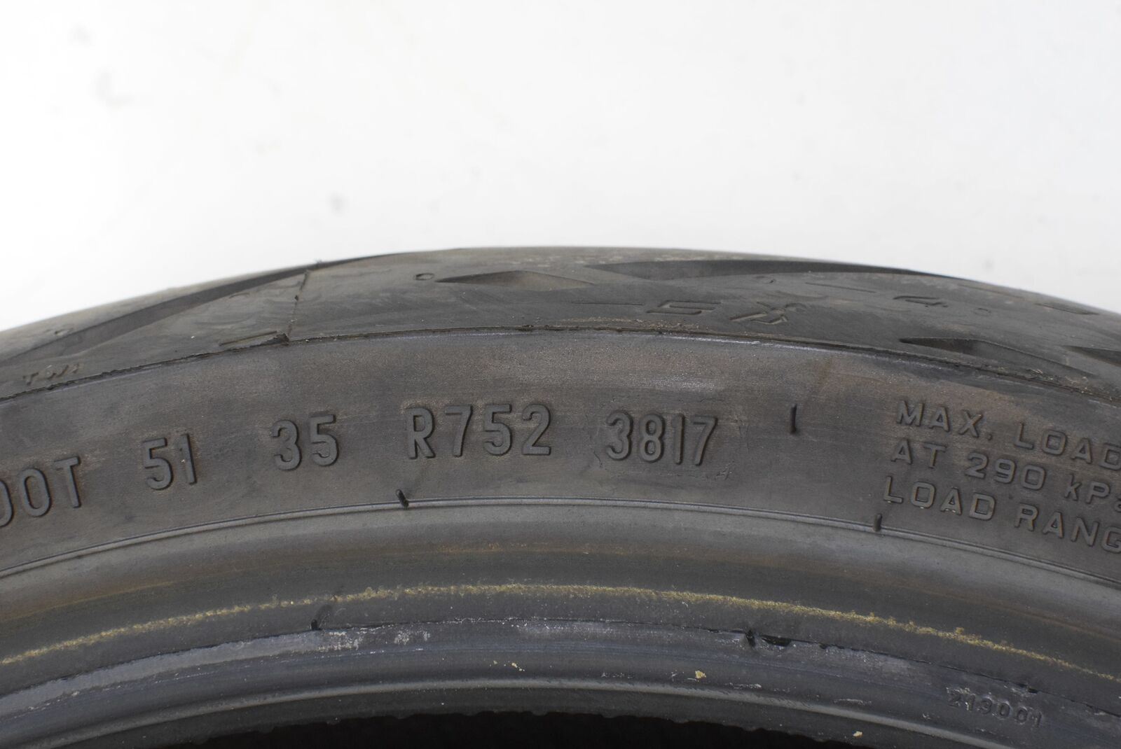 Used Rear Tire Metzeler Sportec M5 Interact 150/60 R 17 M/C 66H TL 3817 {{ shop.shopifyCountryName }} - Mototech271
