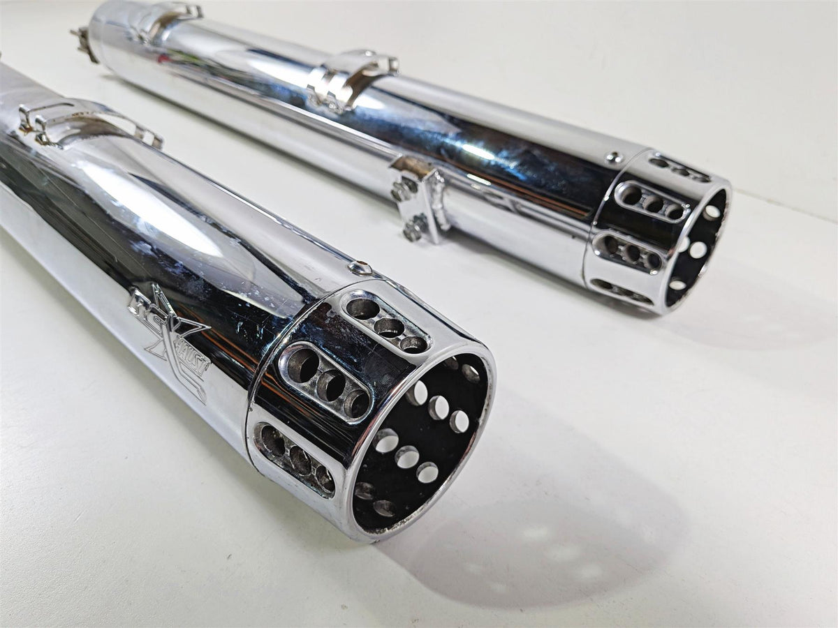 2015 Indian Chieftain Rcx Exhaust 4.0 Muffler-Gatlin Eclipse Pipe Set RCX111-14E-Mototech271