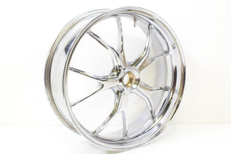 2008 Ducati 848 Straight Chrome Wheel Rim Set 17x3.5 17x5.5 50121161AB 50221341A {{ shop.shopifyCountryName }} - Mototech271