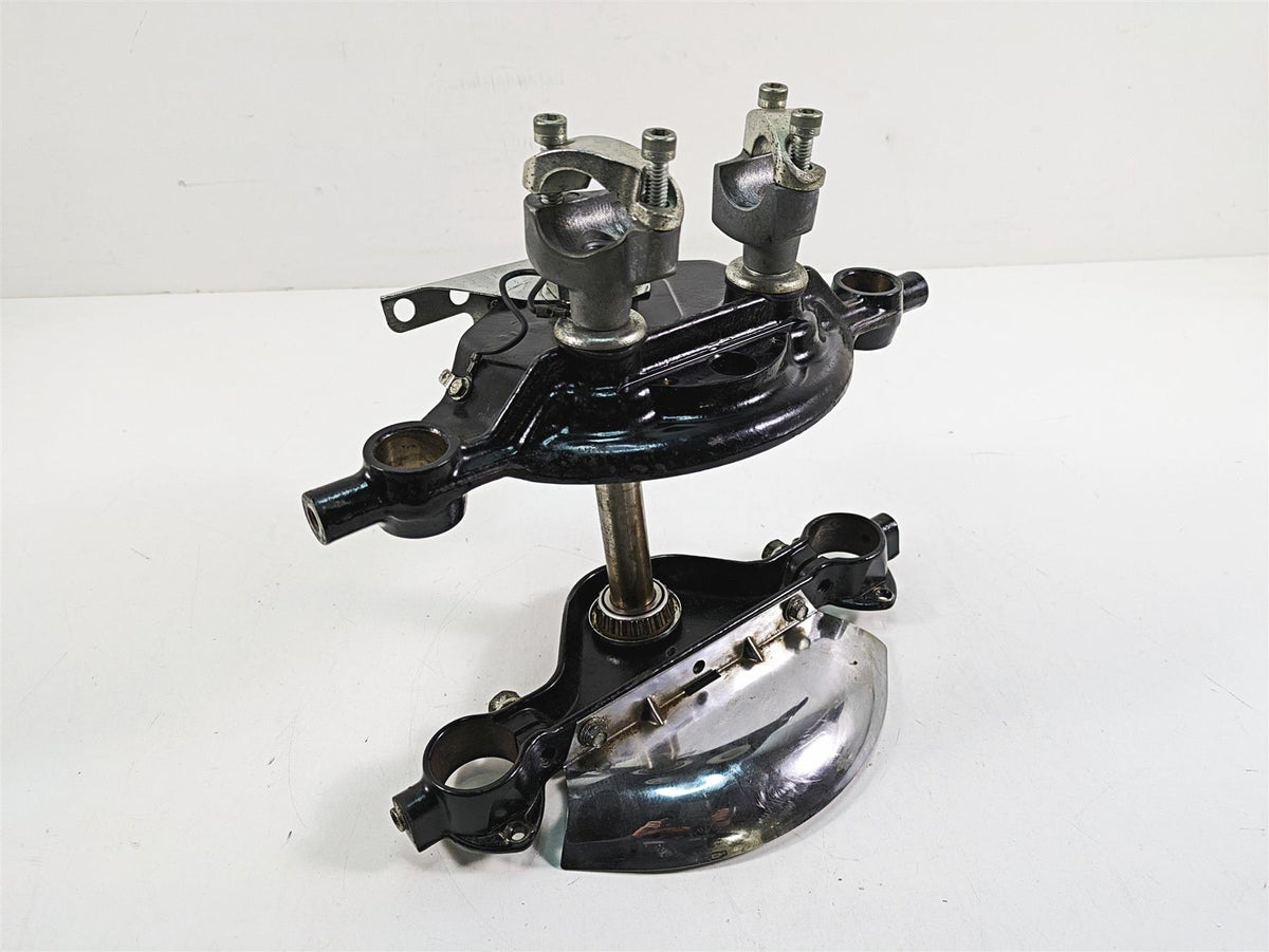 1999 Harley Touring FLHTC Electra Glide Upper Lower Triple Tree Set 45446-87A {{ shop.shopifyCountryName }} - Mototech271