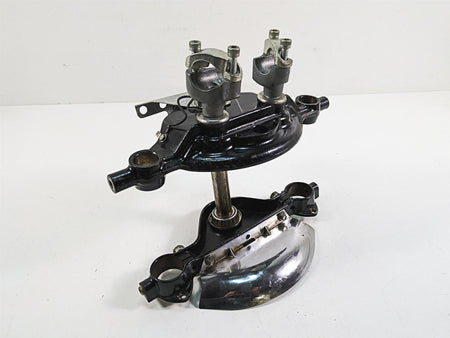 1999 Harley Touring FLHTC Electra Glide Upper Lower Triple Tree Set 45446-87A {{ shop.shopifyCountryName }} - Mototech271