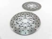 Load image into Gallery viewer, 2007 Harley FLHTCU SE CVO Electra Glide Front Brake Rotor Disc Set 44363-00
