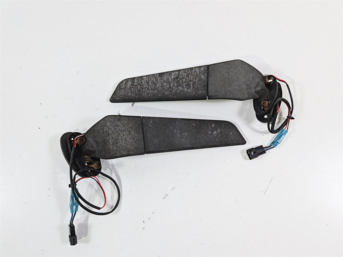 2008 Aprilia RSVR 1000 Factory Mirror Blinker Wing Foldable Aftermarket {{ shop.shopifyCountryName }} - Mototech271