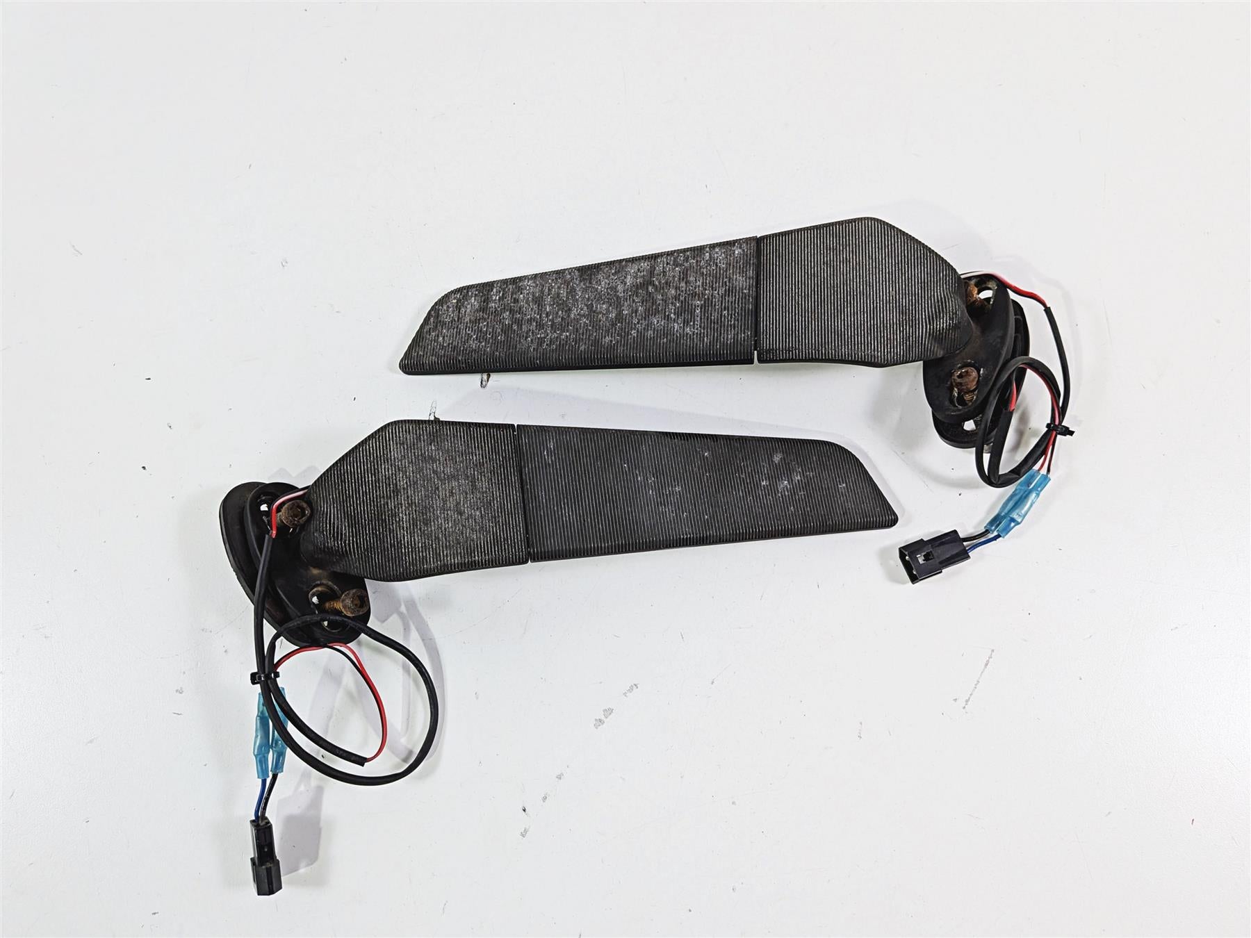 2008 Aprilia RSVR 1000 Factory Mirror Blinker Wing Foldable Aftermarket {{ shop.shopifyCountryName }} - Mototech271