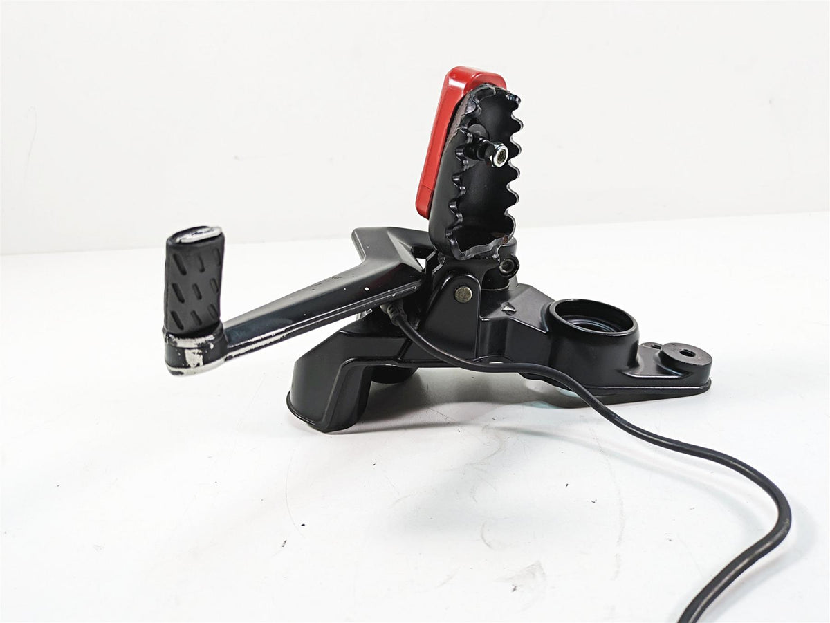 2011 Ducati Hypermotard 1100 Evo SP Front Right Footpeg & Brake Pedal 82411661AB {{ shop.shopifyCountryName }} - Mototech271