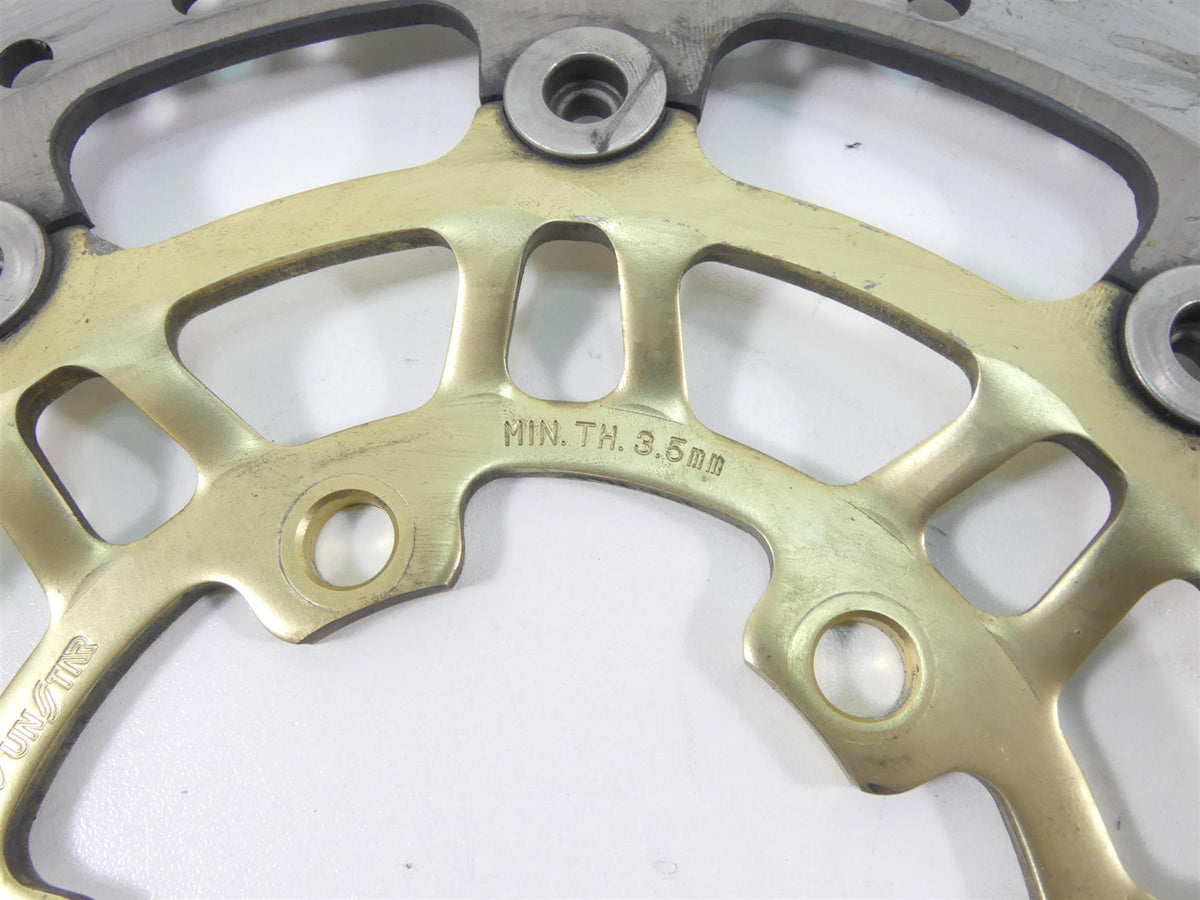 2006 Triumph Daytona 675 Front Sunstar Brake Disc Rotor Set T2021040 T2021045 {{ shop.shopifyCountryName }} - Mototech271
