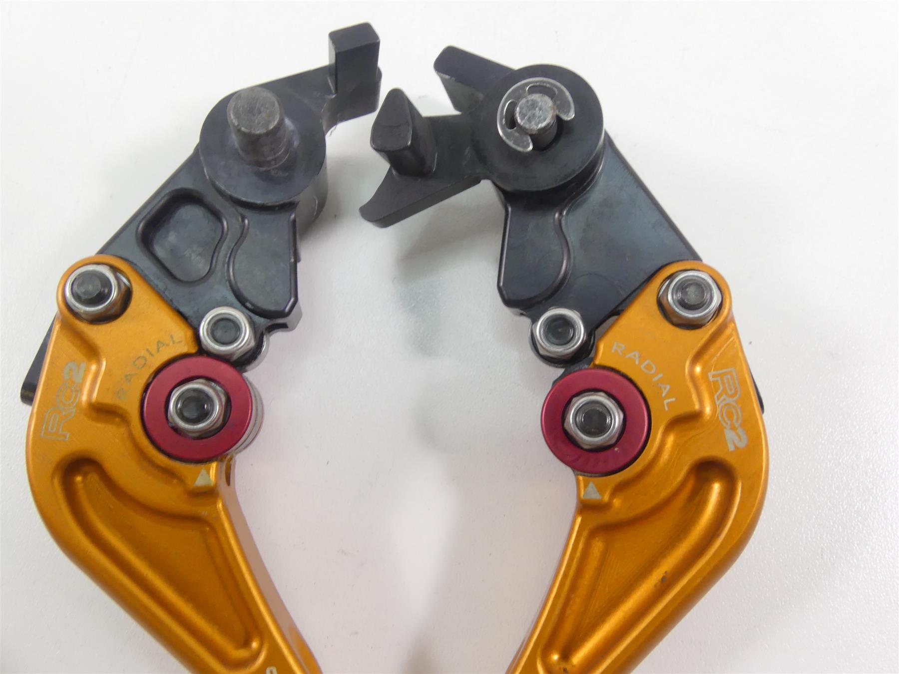 2004 Ducati 999 SBK Crg Rc2 Shorty Adjustable Brake & Clutch Lever Set 2RB-522 {{ shop.shopifyCountryName }} - Mototech271