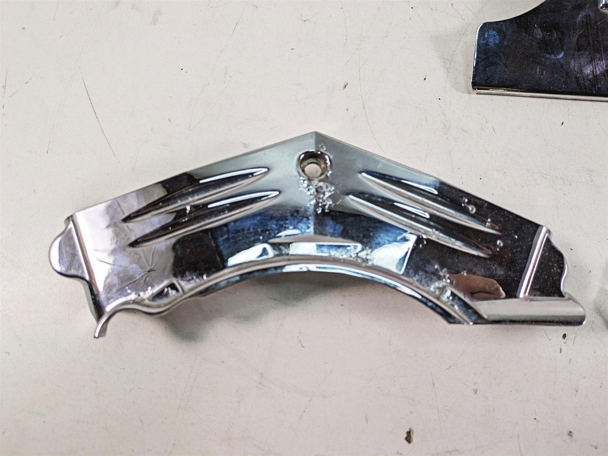 1999 Harley Touring FLHTC Electra Glide Drivetrain Transmission Chrome Covers {{ shop.shopifyCountryName }} - Mototech271