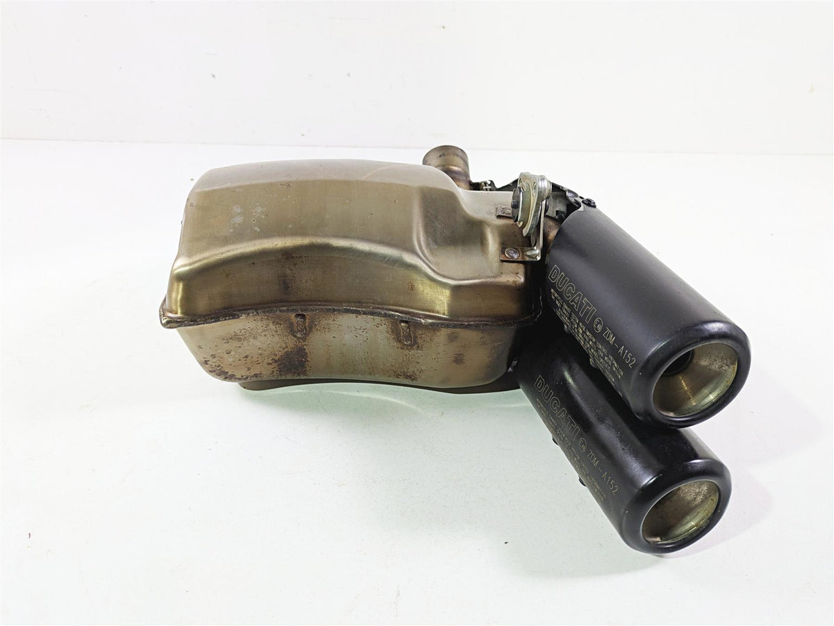 2018 Ducati Scrambler Desert Sled 800 Exhaust Center Muffler Silencer 57314331A {{ shop.shopifyCountryName }} - Mototech271