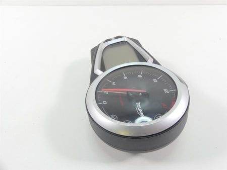 2013 Triumph Street Triple 675R Speedometer Gauge Instrument Cluster 4K T2501408 {{ shop.shopifyCountryName }} - Mototech271