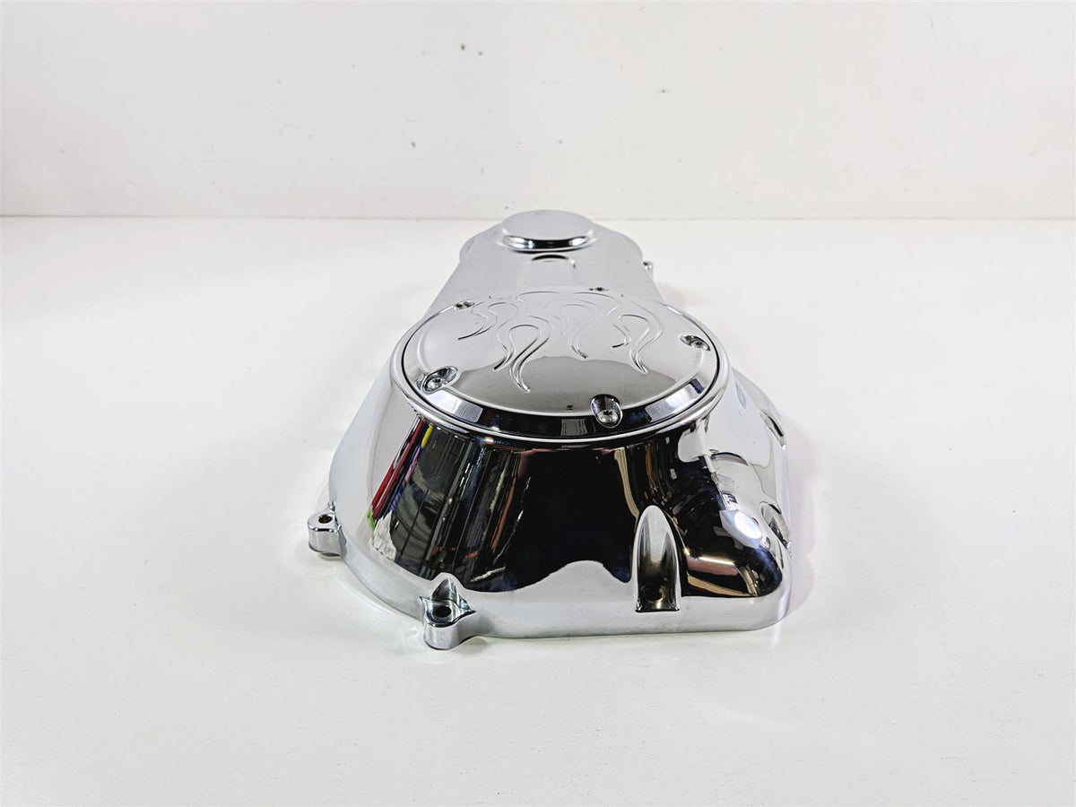 2009 Harley FXCWC Softail Rocker Outer Primary Drive Clutch Cover 60784-06 {{ shop.shopifyCountryName }} - Mototech271