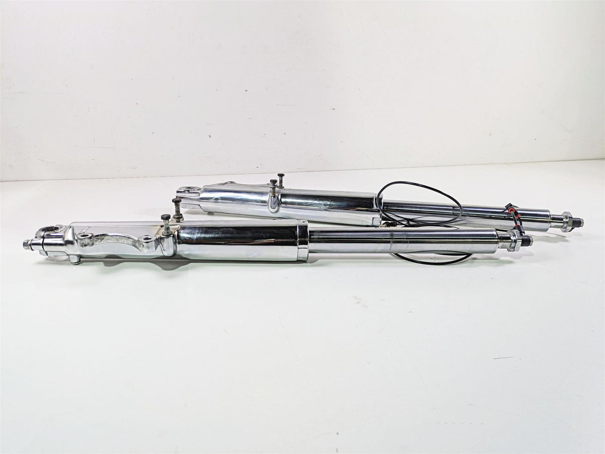 1998 Harley Touring FLHRCI Road King Chrome Front Fork Leg Set 45826-97 45833-97 {{ shop.shopifyCountryName }} - Mototech271