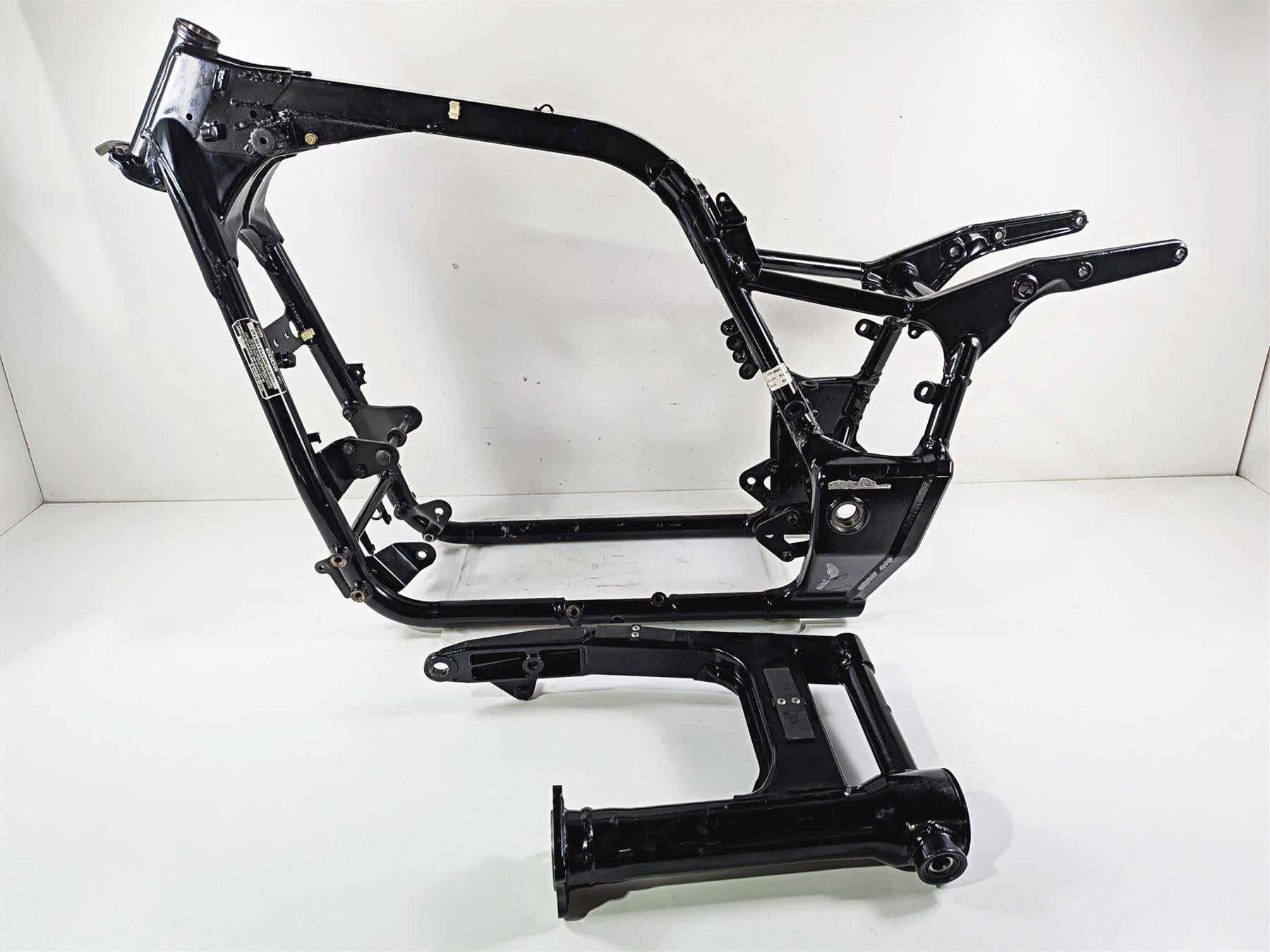 2003 Honda V-Twin VTX1800 C Straight Main Frame + Swingarm With Clean Texas Title 50100-MCH-000 {{ shop.shopifyCountryName }} - Mototech271