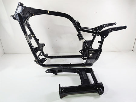2003 Honda V-Twin VTX1800 C Straight Main Frame + Swingarm With Clean Texas Title 50100-MCH-000 {{ shop.shopifyCountryName }} - Mototech271