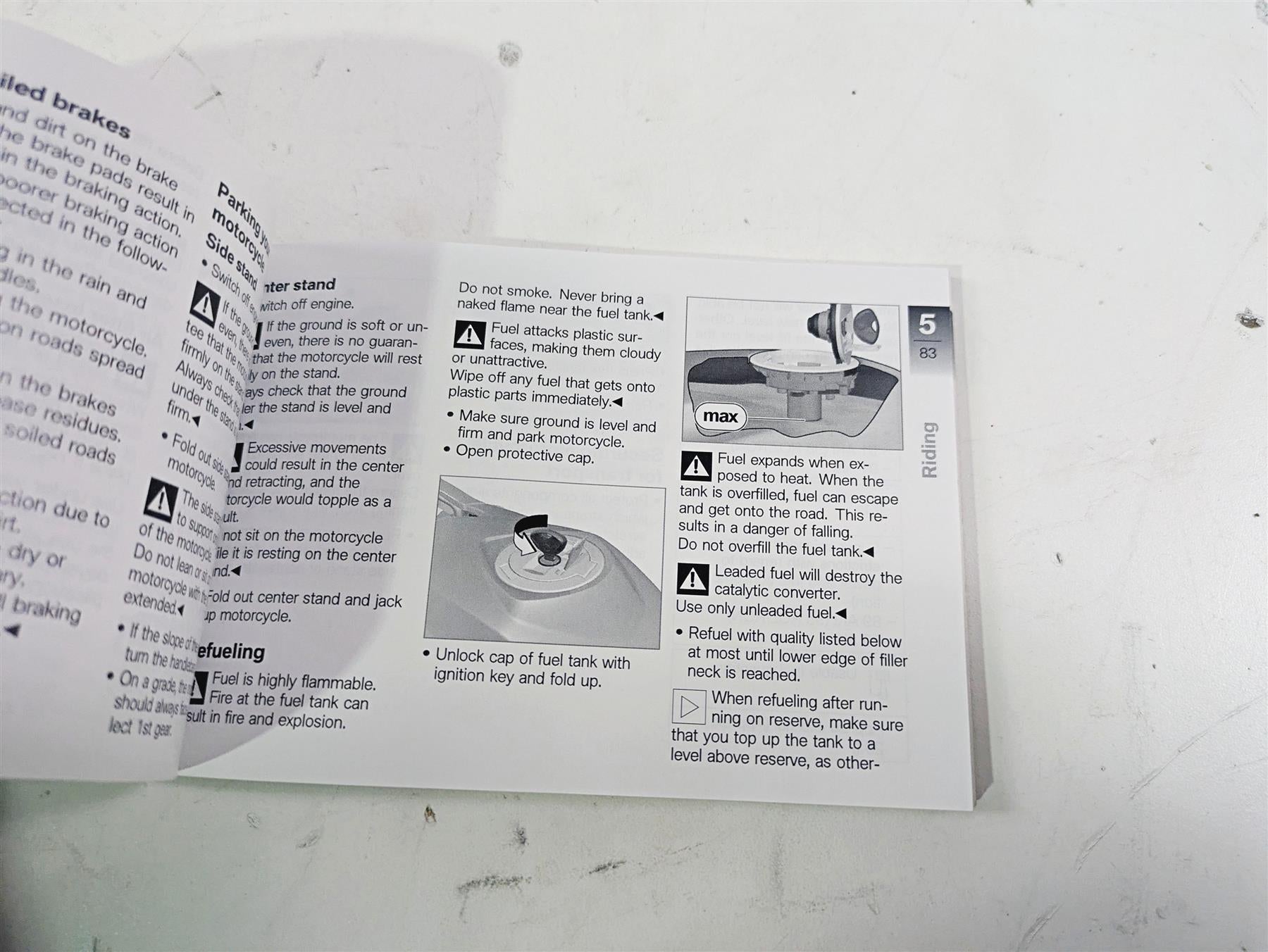 2010 BMW R1200GS K25 Owners Manual Booklet 01418520397 {{ shop.shopifyCountryName }} - Mototech271