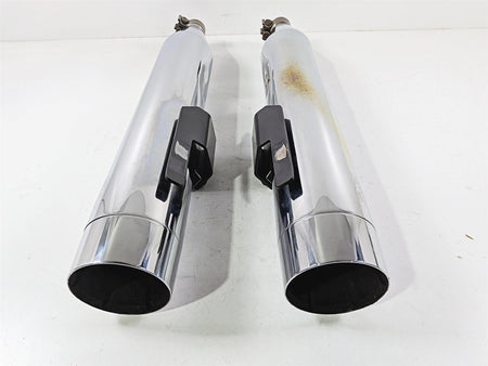 2015 Harley Touring FLTRUSE CVO Road Glide Vance Hines 4" Exhaust Muffler Pipes-Mototech271