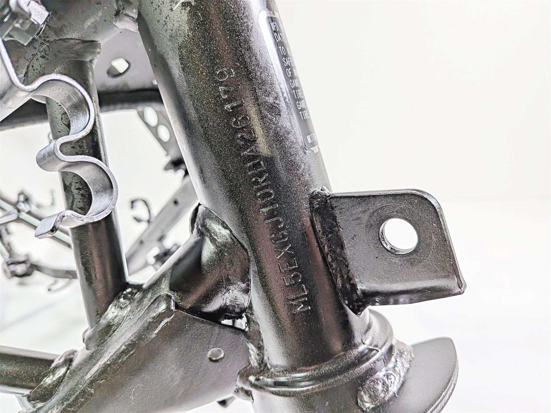 2024 Kawasaki EX500 Ninja 40th An. Straight Black Frame Chassis Clean Florida Title 32160-2010-18R {{ shop.shopifyCountryName }} - Mototech271