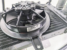 Load image into Gallery viewer, 2016 BMW F800R K73 Radiator &amp; Cover Fan Reservoir Set 7678284 16148556078
