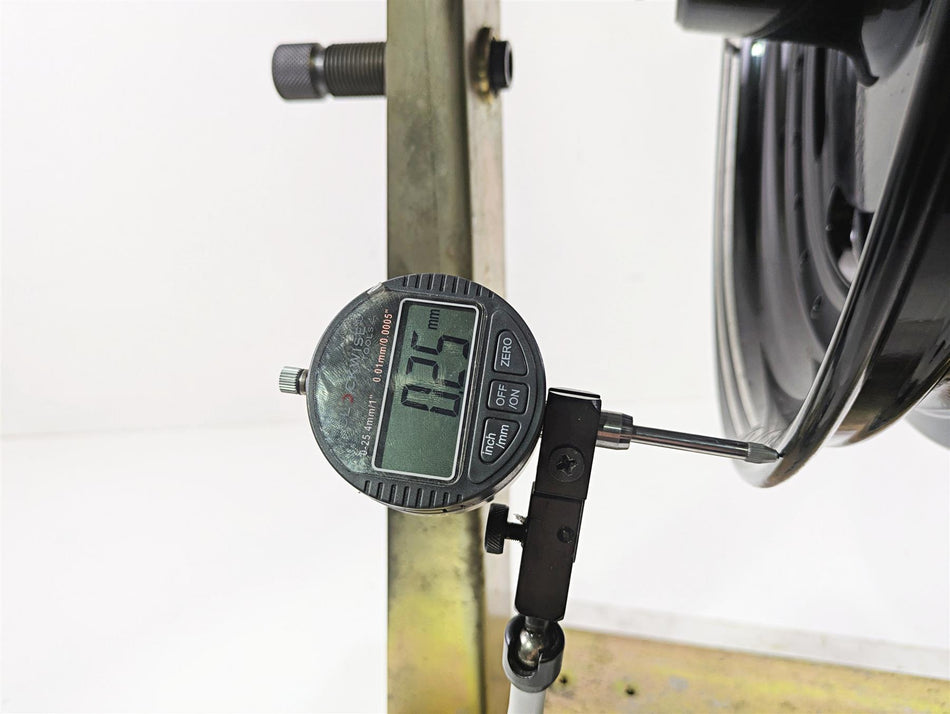 2014 Harley FXDF Dyna Fat Bob Front Wheel Rim 16x3 Black Straight 43300254 {{ shop.shopifyCountryName }} - Mototech271