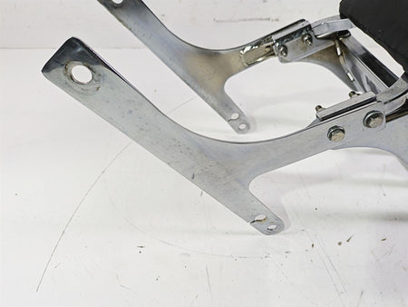2002 Harley Dyna FXDL Low Rider Rear Chrome Sissy Bar Backrest Six Pack Rack {{ shop.shopifyCountryName }} - Mototech271
