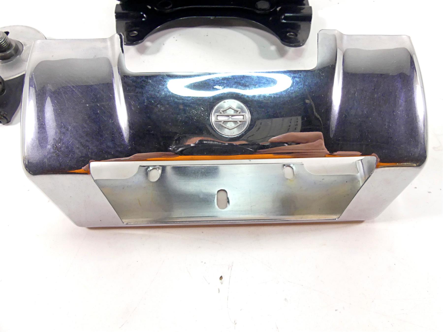 2007 Harley Touring FLHRSE CVO Road King Oil Cooler Flange Cover Set 63068-07 {{ shop.shopifyCountryName }} - Mototech271