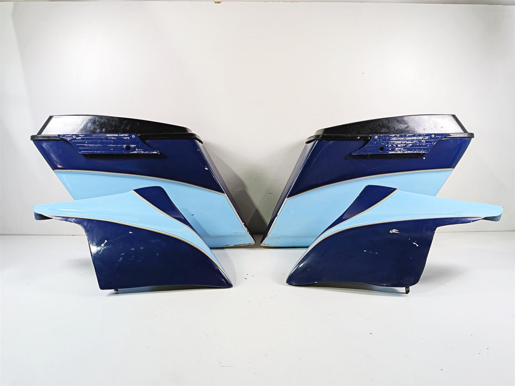 1993 Harley Touring FLHTCU Electra Glide Stretched Saddlebag & Side Cover Set