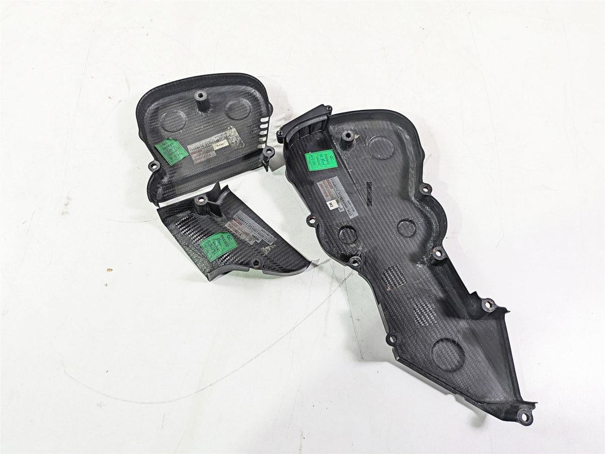 2015 Ducati Hypermotard 821 SP Carbon Fiber Timing Cover Set 24511411A 24511101B {{ shop.shopifyCountryName }} - Mototech271
