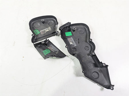 2015 Ducati Hypermotard 821 SP Carbon Fiber Timing Cover Set 24511411A 24511101B {{ shop.shopifyCountryName }} - Mototech271