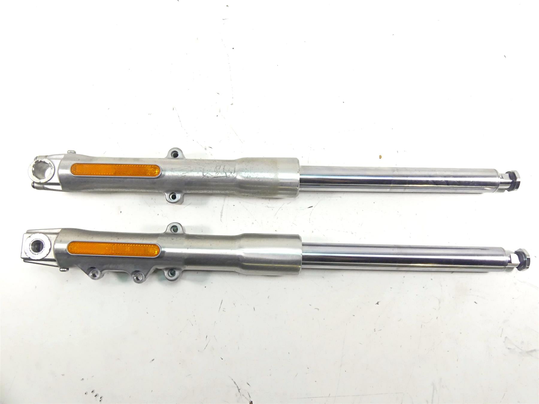 2013 Harley Softail FLSTFB Fat Boy Lo Front Fork Leg Set 45915-08A 45916-07A | Mototech271