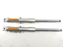 Load image into Gallery viewer, 2013 Harley Softail FLSTFB Fat Boy Lo Front Fork Leg Set 45915-08A 45916-07A | Mototech271
