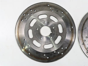 1999 Harley Touring FLHTCUI E-Glide Front Brake Rotor Disc Set 44136-92