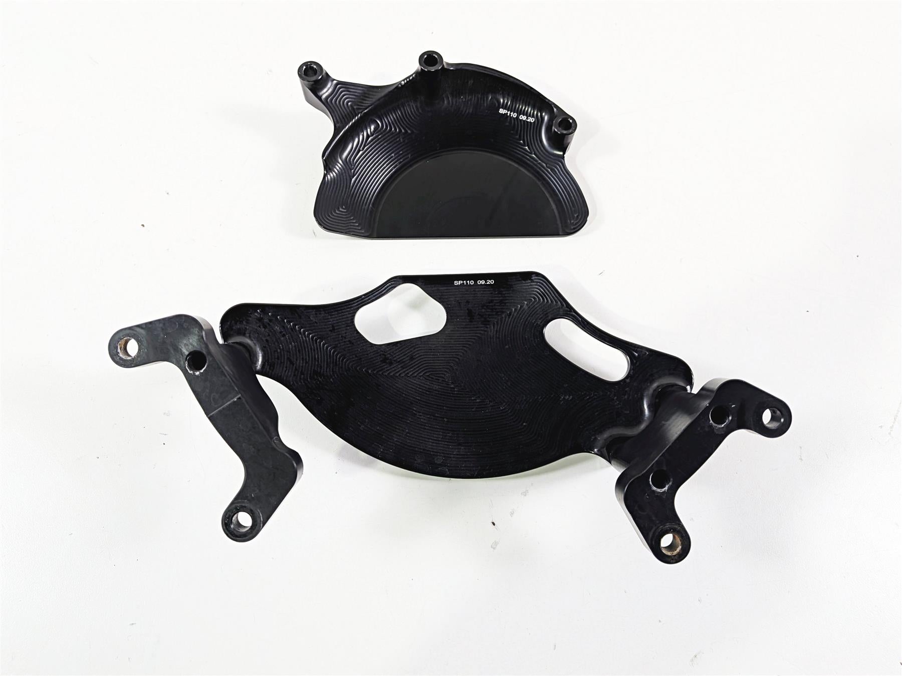 2018 Aprilia RSV4 RR Spider Racing Engine Guard Cover Set SP110 09.20 {{ shop.shopifyCountryName }} - Mototech271