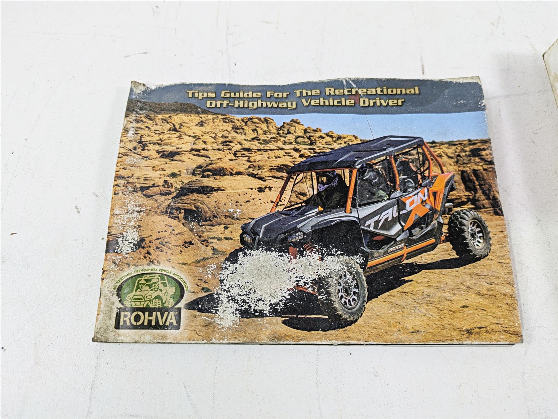 2023 Honda Talon SXS1000 S2R Owners Manual Booklet & Tips Guide 00X31-HL6-6410 {{ shop.shopifyCountryName }} - Mototech271