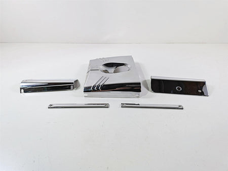 2005 Harley Softail FLSTFSE CVO Fat Boy Headlight Fork Chrome Cover Set 67889-91-Mototech271