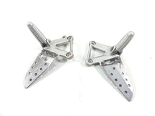 Load image into Gallery viewer, 2008 Ducati 848 SBK Left Right Front Footpeg Foot Peg Set 82411231A 82411221A | Mototech271
