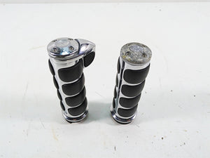 1999 Harley Dyna FXDL Low Rider Chrome Hand Grip Set | Mototech271