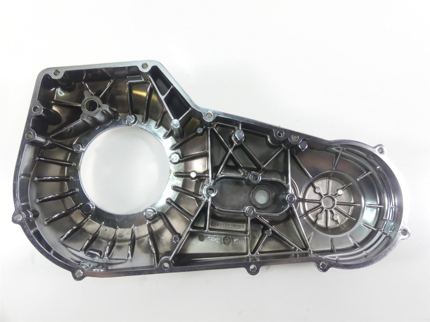 1999 Harley Dyna FXDS Convertible Outer Primary Clutch Cover Mid Cntrl 60506-99 {{ shop.shopifyCountryName }} - Mototech271