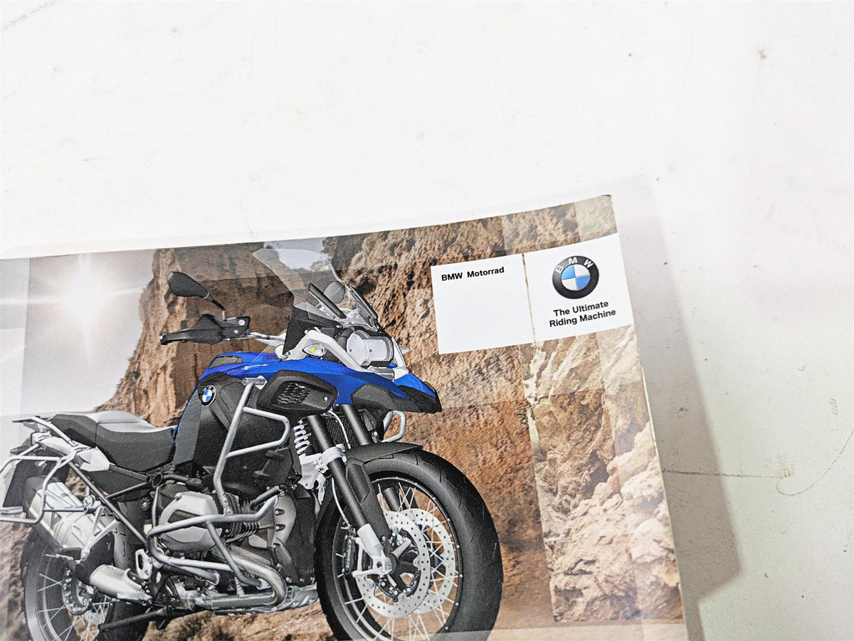 2015 BMW R1200 GS Adv K51 Rider Driver Owners Manual Booklet 01418558987 {{ shop.shopifyCountryName }} - Mototech271