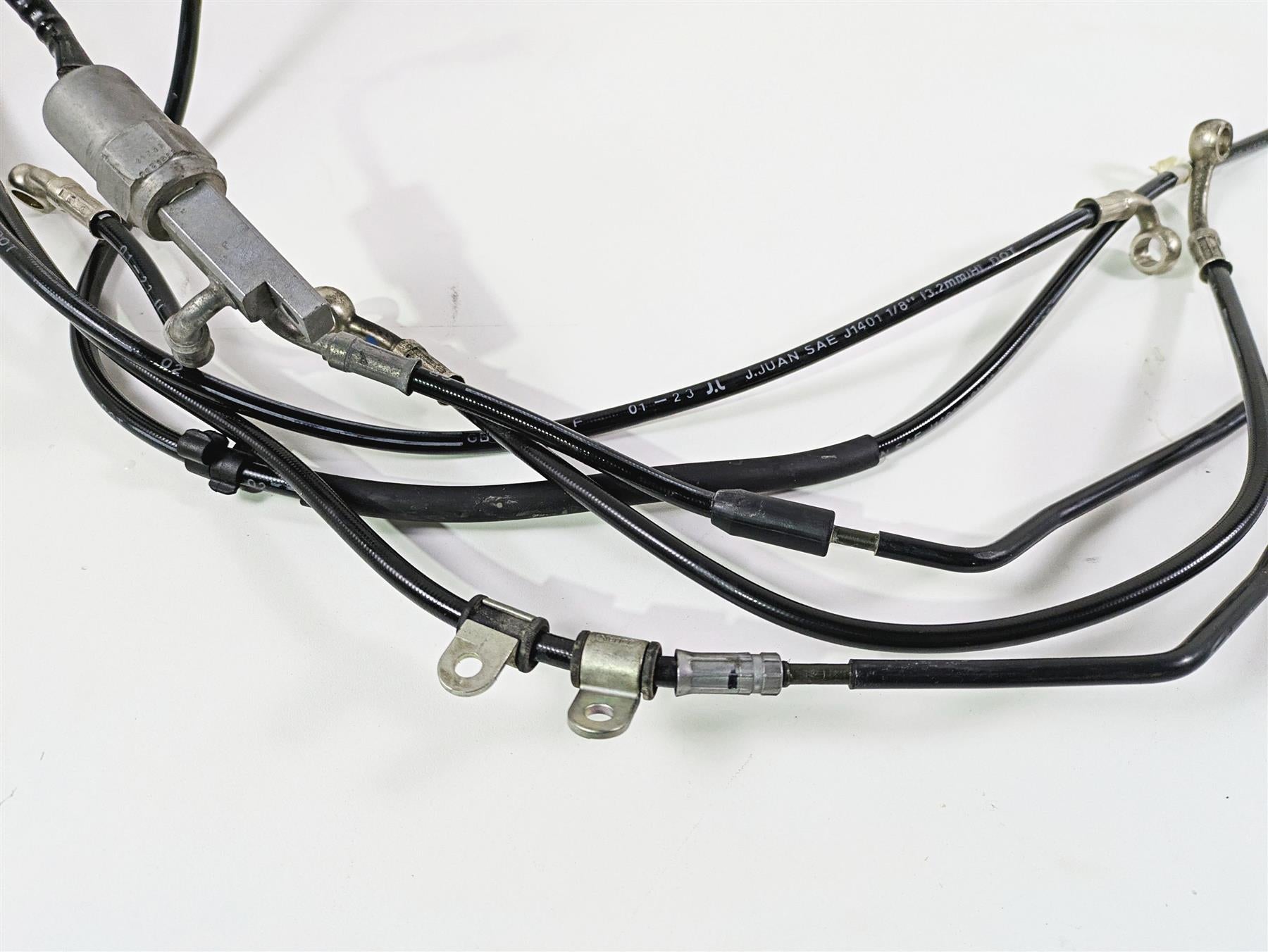 2024 Triumph Tiger 900 GT Front Rear Abs Brake Line Hose Set T2023442 T2023445 {{ shop.shopifyCountryName }} - Mototech271