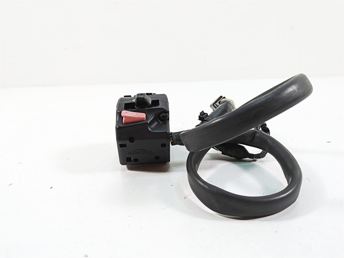 2012 Triumph Tiger 800XC ABS Left Hand Turn Signal Control Switch T2504519 {{ shop.shopifyCountryName }} - Mototech271