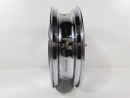 2008 Harley FXDSE CVO Dyna Chrome Slotted Rear Wheel Rim 17x4.5 43972-08-Mototech271